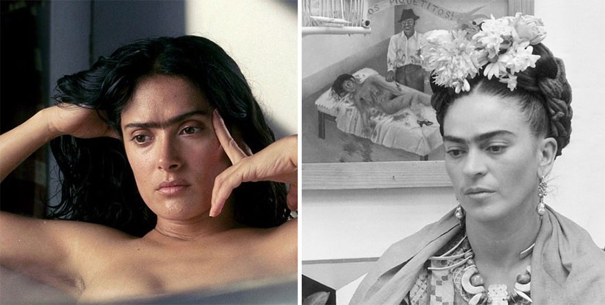 Salma Hayek ako Frida Kahlo