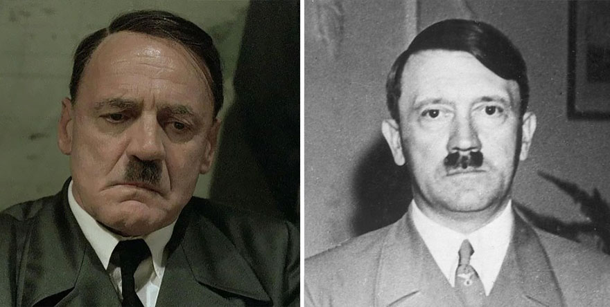Bruno Ganz ako Adolf Hitler