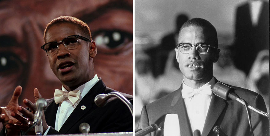 Danzel Washington ako Malcolm X