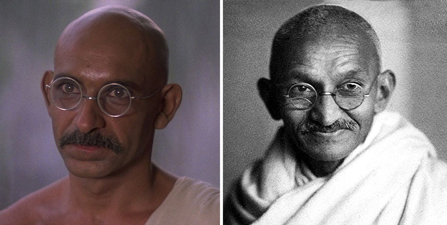 Ben Kingsley ako Mohandas Gandhi