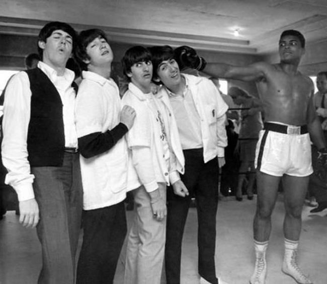 The Beatles a Ali. 1964.