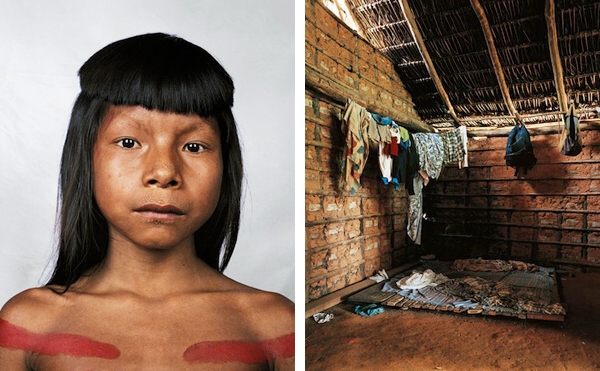 Ahkohxet, 8 rokov. Amazónia, Brazília.