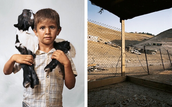 Bilal, 6 rokov. Wadi Abu Hindi, Západný breh Jordánu.