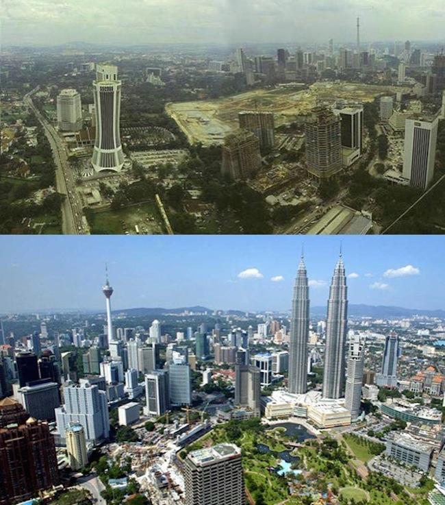 Kuala Lumpur Malajzia, rok 1990- 2014-