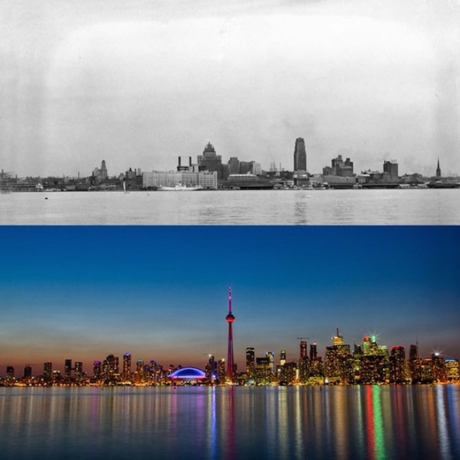 Toronto, rok 1930-2014.