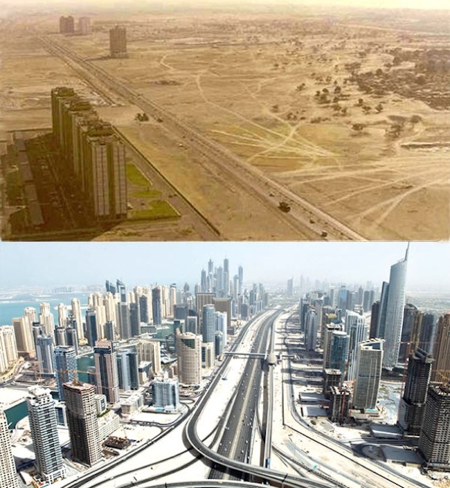 Bohaté mesto Dubai bolo do roku 1990 pusté, všetko sa však zmenilo po príchode investorov.
