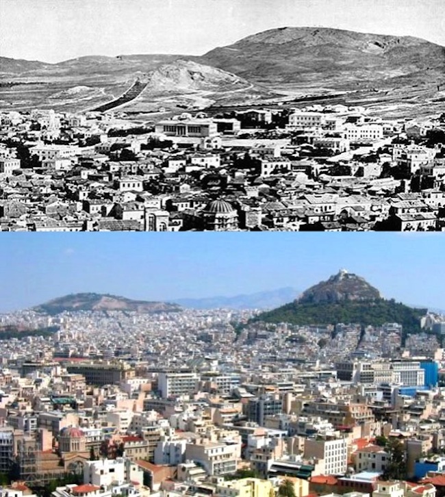 Atény Grécko, 1860-2010.