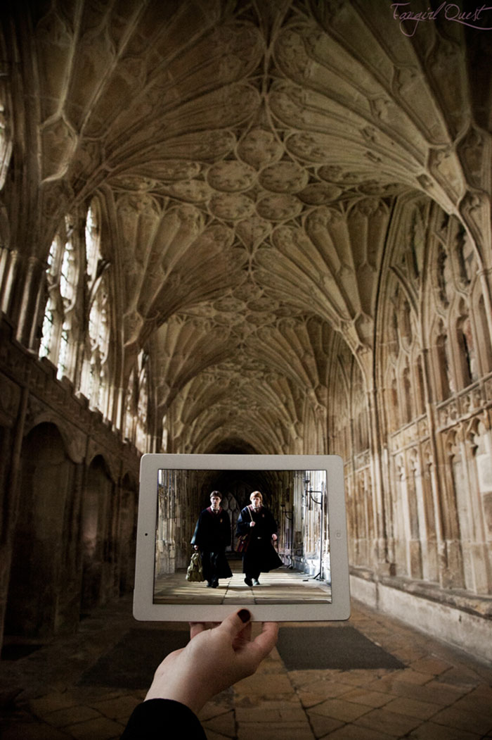 Harry Potter, Katedrála Gloucester, UK