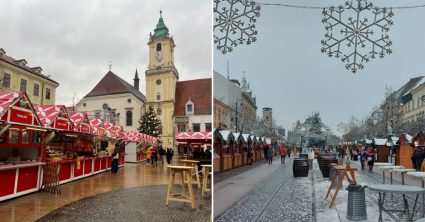 V Bratislave zaplatia aj 15 800 eur, v tomto meste nemôžu predávať punč. Takýto je prenájom stánkov na vianočných trhoch