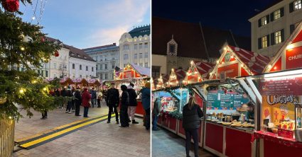 Klobása za 10 eur, langoš aj za 12 eur: Boli sme na vianočných trhoch v Bratislave, takéto ceny čakajú na návštevníkov