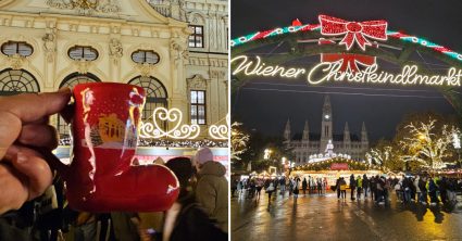 Varené víno za 4,90 a punč za 5,50. Vianočné trhy vo Viedni ponúkajú veľa, v tomto boli lacnejšie než v Bratislave