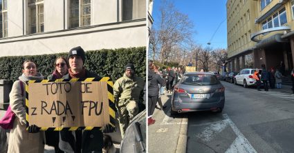 Boli sme na proteste za FPU: Ľudí nepriviezla dodávka, toto odkazujú ministerke Šimkovičovej