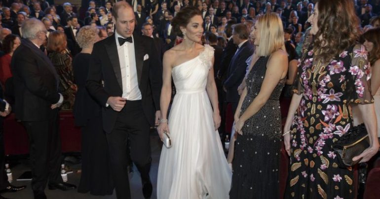 Princ William a Kate v roku 2019 na BAFTA